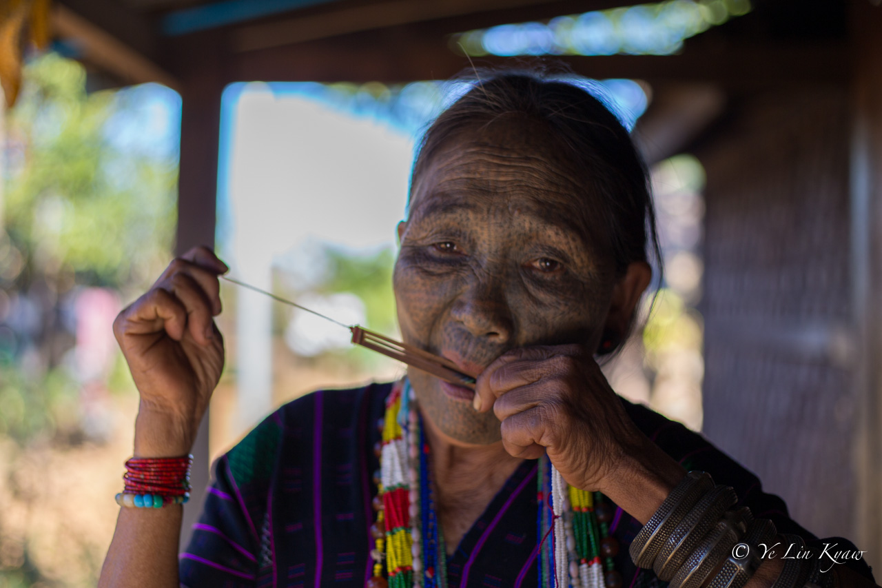 Traditional Chin Tattoos